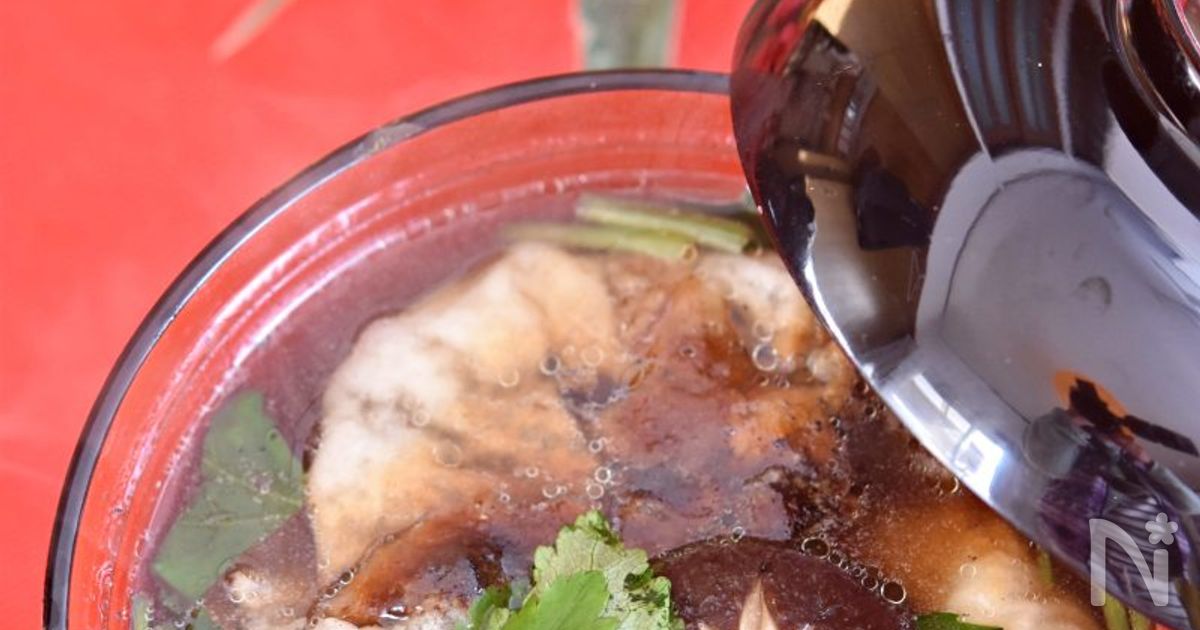 三つ葉香る 昆布出汁のお雑煮