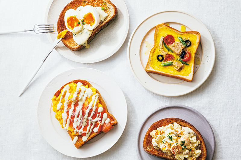 簡単朝ごはん！ とろ〜りベーコンエッグトースト