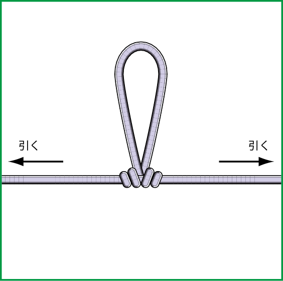 エダスの結び方 自作の仕掛けで釣りをしよう！釣り情報 松前屋