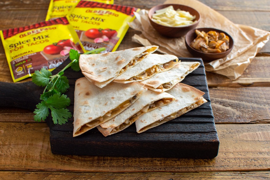 ケサディーヤ – レシピ