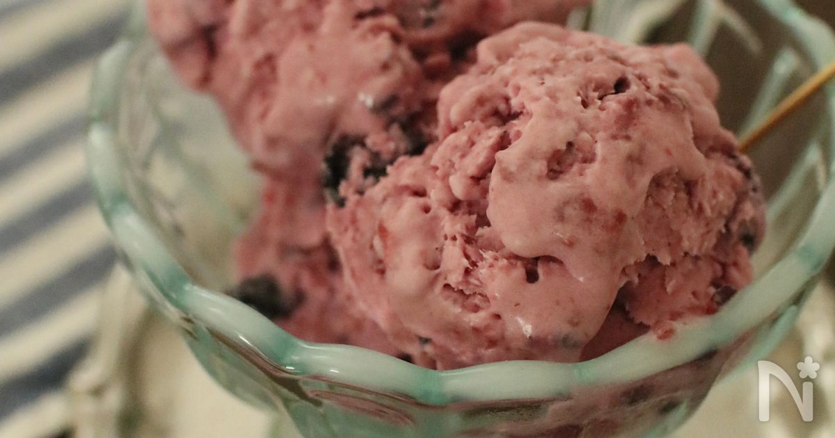 業務スーパーの冷凍ホイップが便利♡一度に２種類出来る！サーティーワン風アイスレシピ