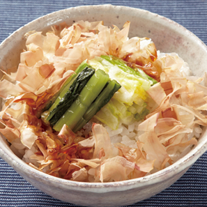 かつお菜の旨塩蒸し