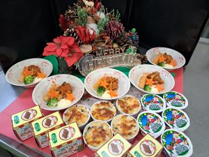 栄養部 行事食「クリスマス」 – 介護老人保健施設 エスポワール立神
