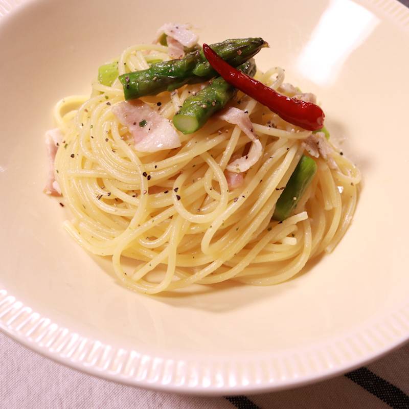 ペペロンチーノの人気レシピ 簡単なのに本格派！ベーコンでアレンジもほほえみごはん-冷凍で食を豊かに-ニチレイフーズ