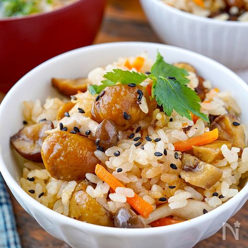 天津甘栗の炊き込みご飯 by milk＊crownクックパッド簡単おいしいみんなのレシピが392万品