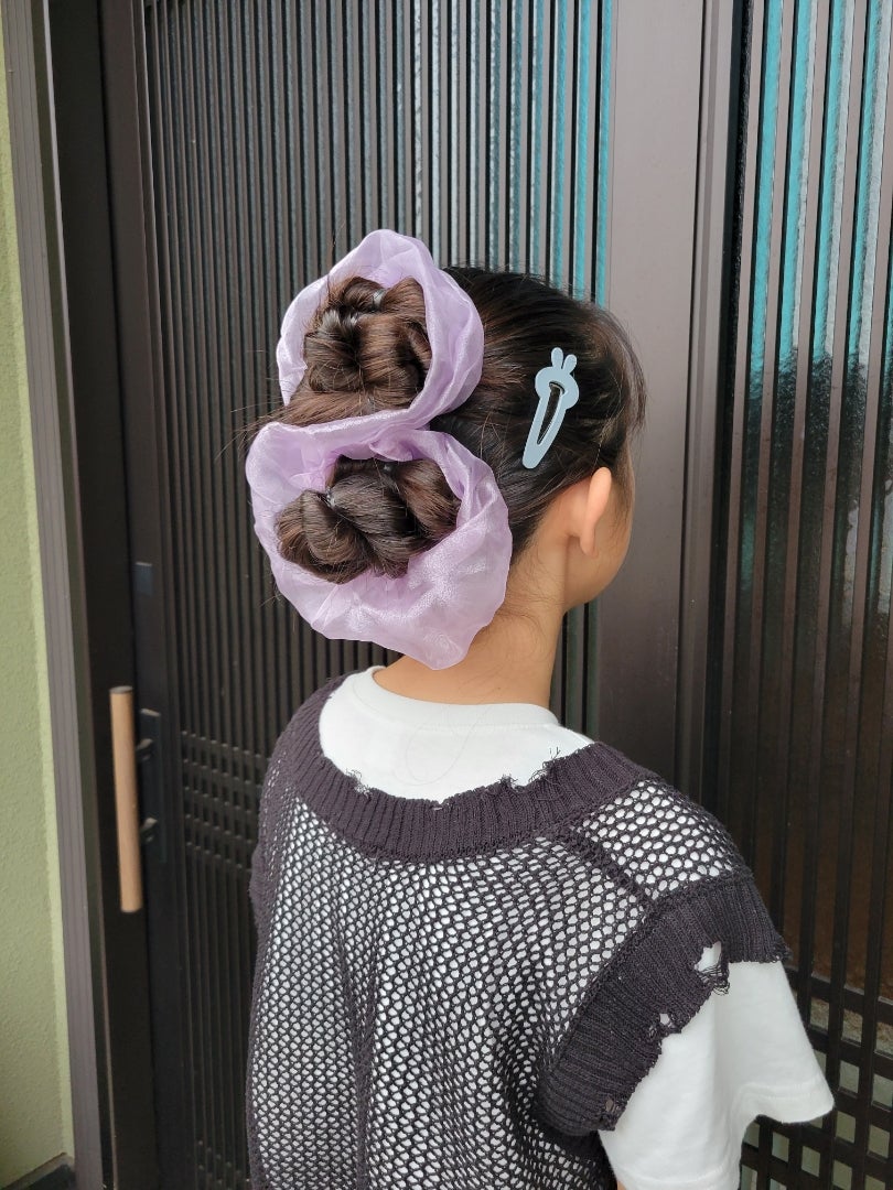 ショッピングゴー shoppinggo お団子シュシュウィッグ お団子 ウィッグ つけ毛 シニヨン シュシュ カール ストレート ゴム ミニ 小さめ簡単 ボリュームアップ 返品不可商品ブラウン-ファッション通販 FASHION WALKER