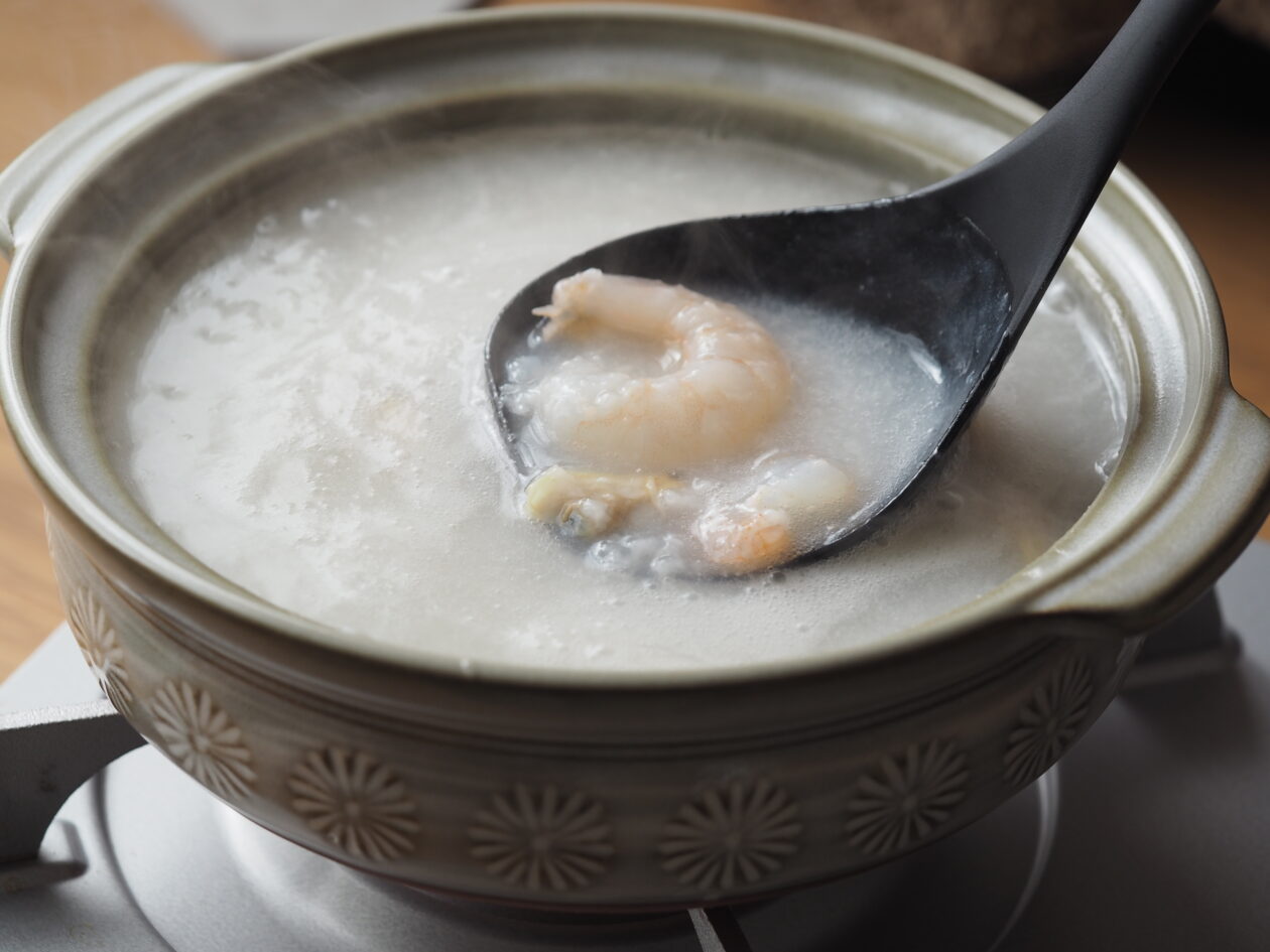 朝から晩まで、一日かけて中華粥を作ってみた レシピ 青空ぷらす