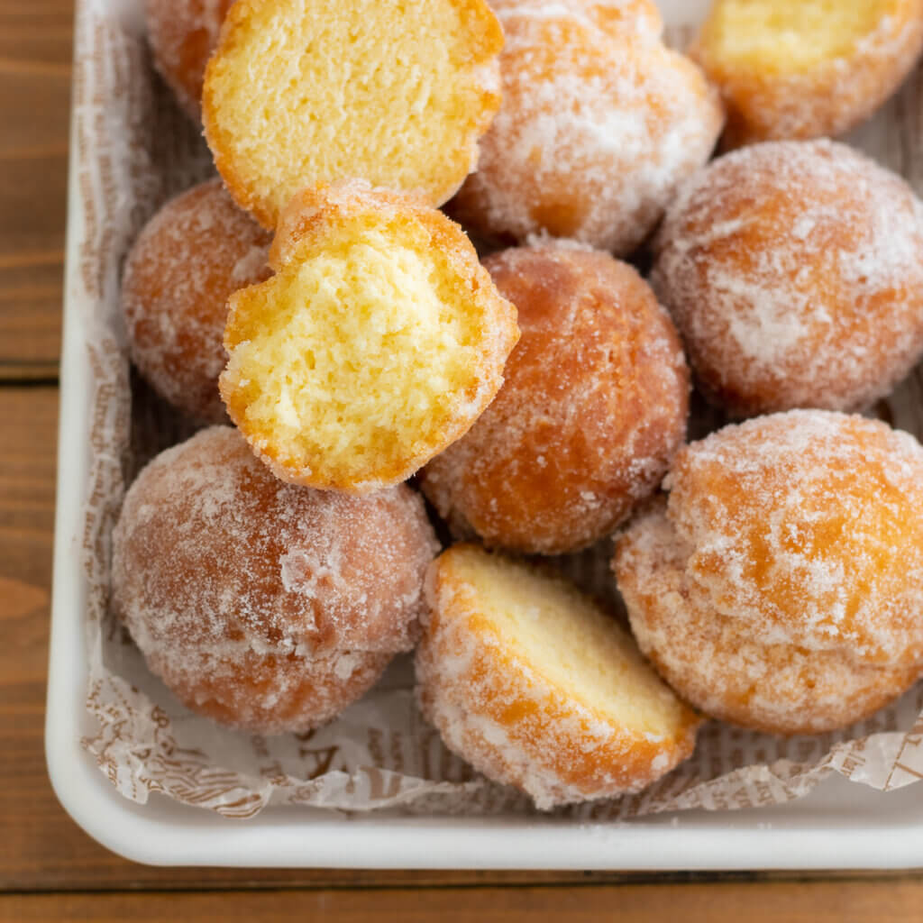 ホットケーキミックスで作る！ お手軽サーターアンダギ