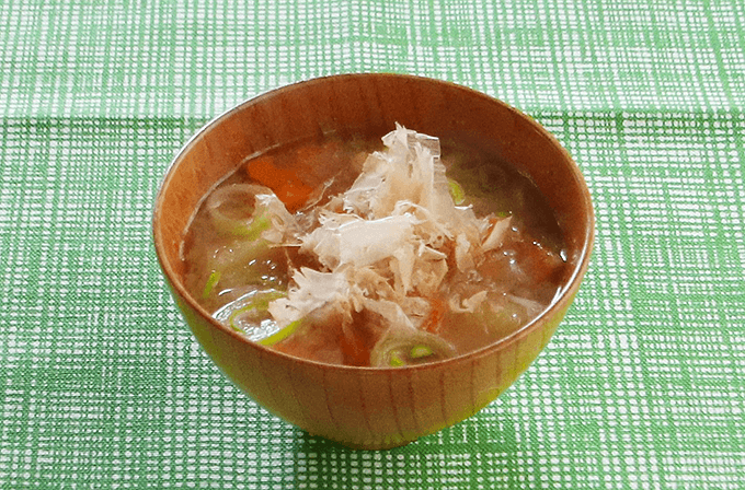 ホットクックで野菜スープを作りました。RYOHEI