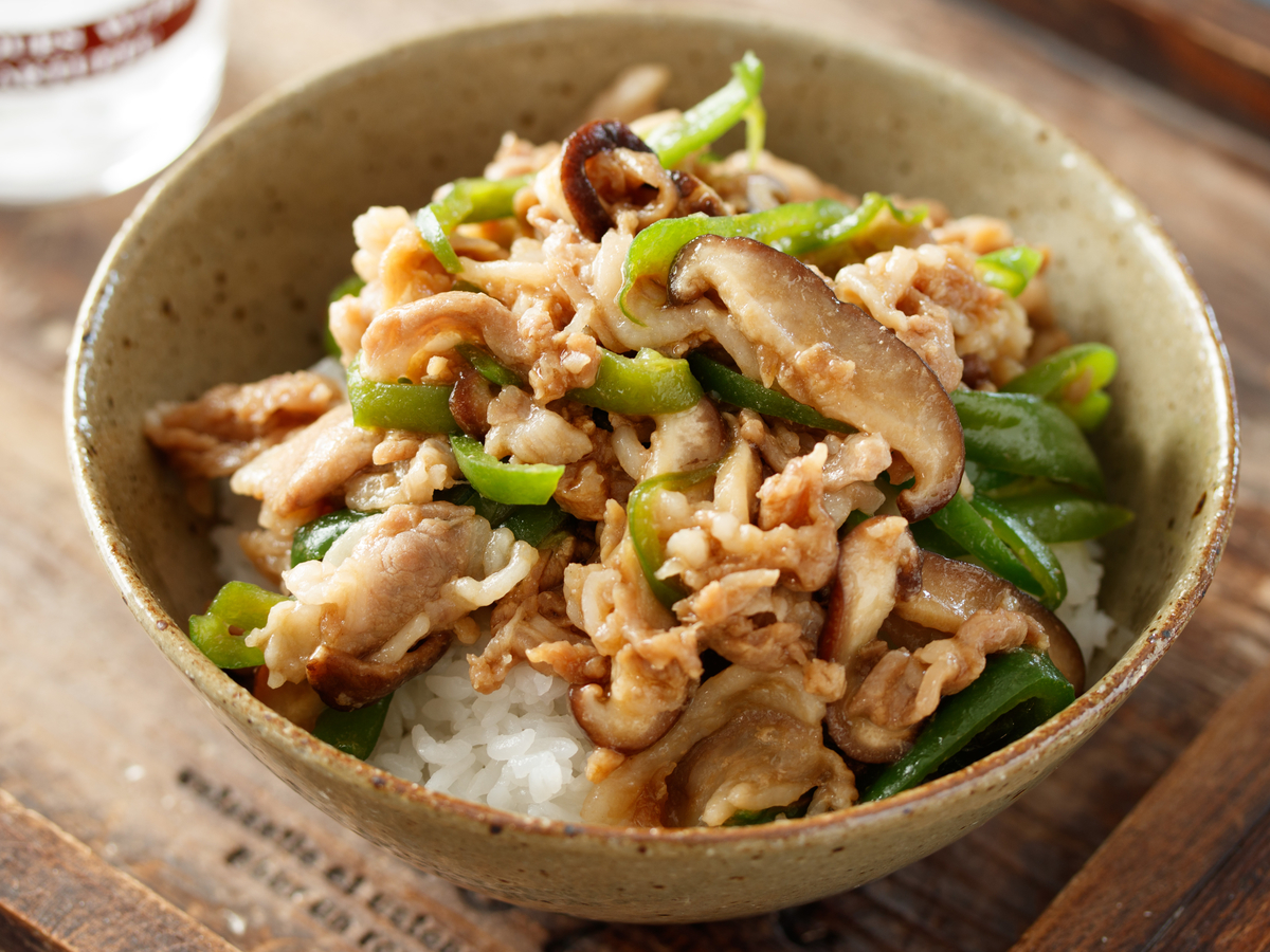 豚とシャキッと野菜のレンチン蒸し