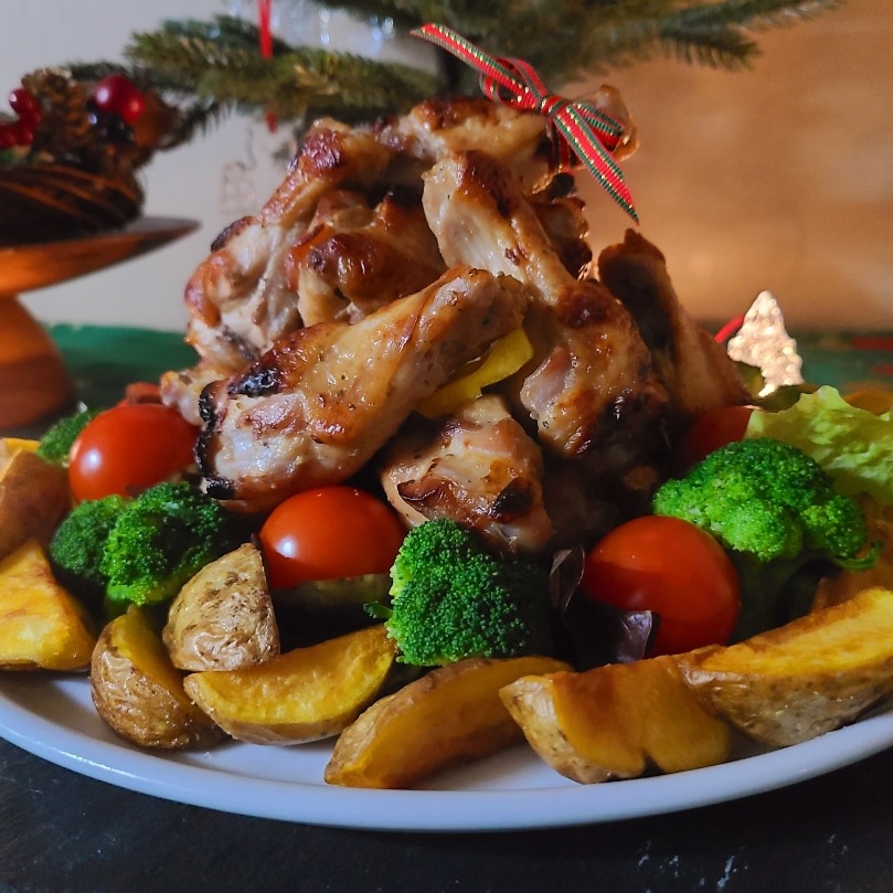 手羽元のミックスハーブグリル