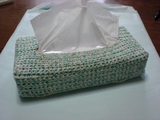 動画・編み図あり ハーフティッシュボックスカバーの編み方 – My Cup of Tea