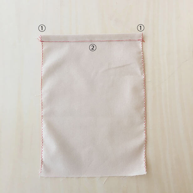 たためるナイロン生地エコバッグの作り方 ポケット付き・底マチ付きKANAMARI かなまり
