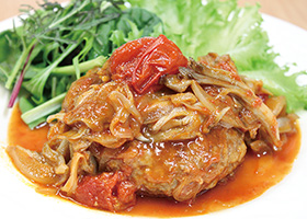 トマト煮込みハンバーグ・たらポテグラタン。 同時進行で簡単☆プロセス動画: ちょりまめ日和ちょりママ 西山京子 オフィシャル料理ブログPowered by ライブドアブログ