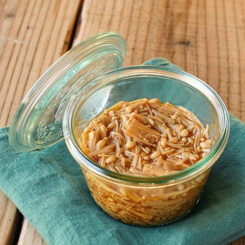 冷凍えのきで旨味アップ☆レンジで簡単☆えのき和え