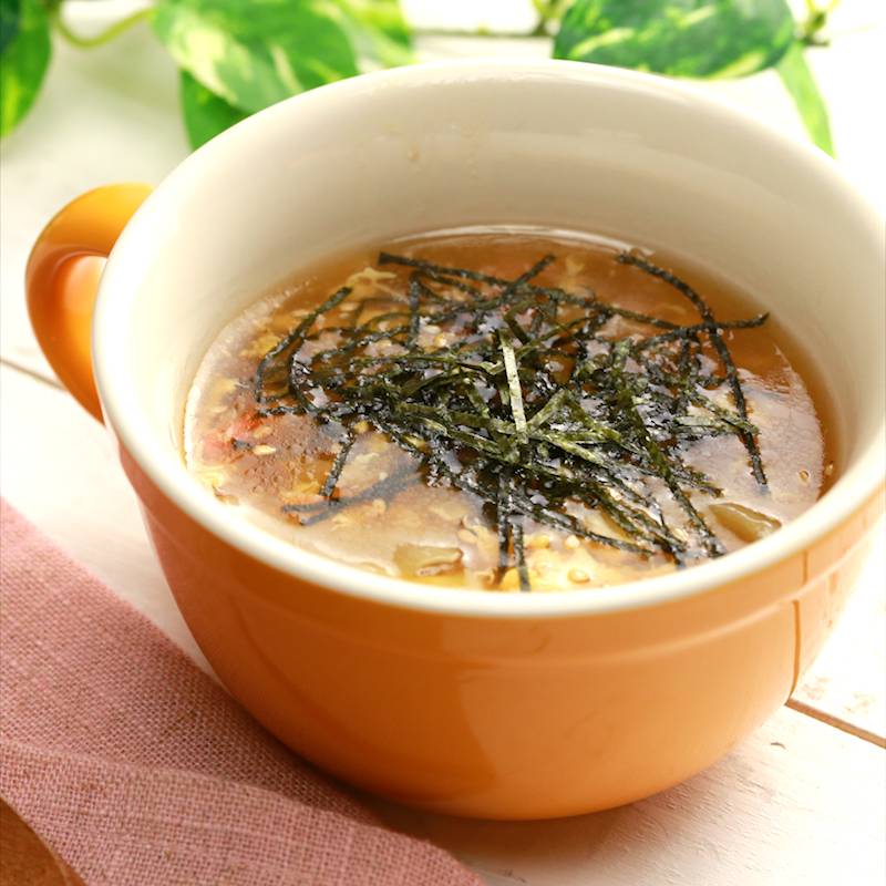 キャベツとにんじんのみそ汁