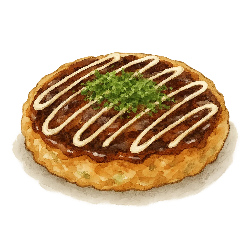 お好み焼き屋台 – ふでこや無料イラスト
