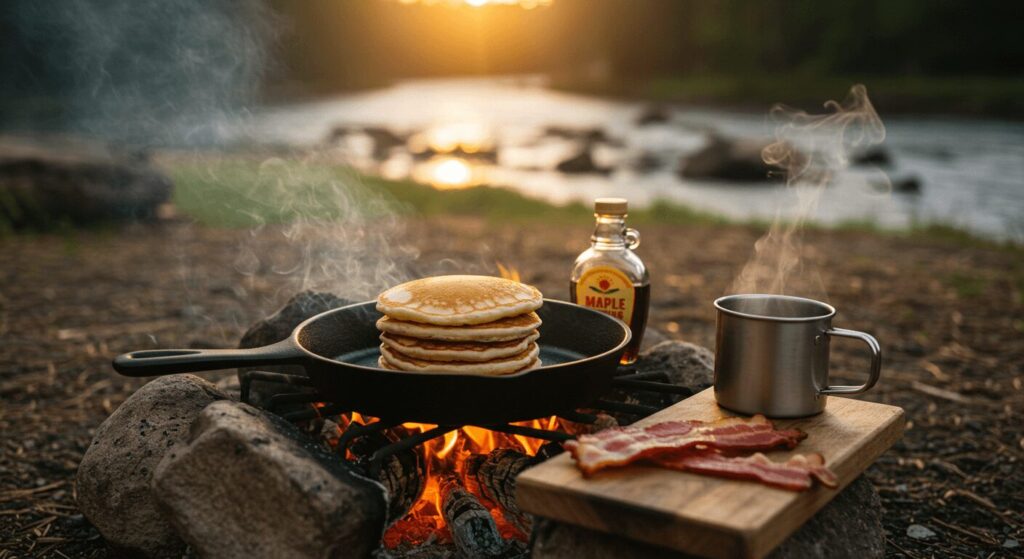 キャンプの朝に花を添える最高の朝ごはん！過去に作った朝食を5つ紹介しますマウンテンシティメディア