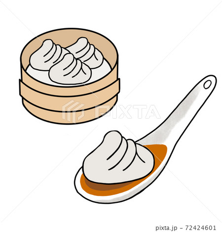小籠包 せいろのイラスト素材 - PIXTA