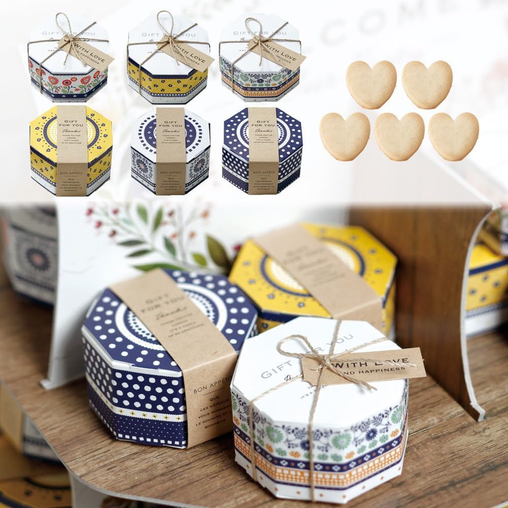 プチギフト 300円 北欧の風結婚式 産休 退職 お菓子 おしゃれ 個包装 大人数 美味しい お礼の品 ありがとう ハートクッキー ちょっとしたお礼職場