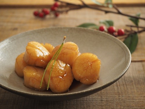 ほたての揚げ煮