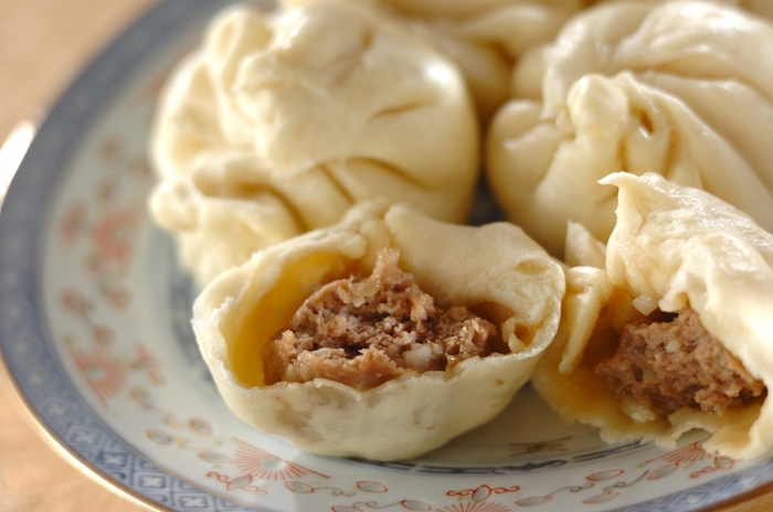 大同電鍋 ＨＭ使用！豚ひき肉で作る・簡単な手作り肉まんの作り方