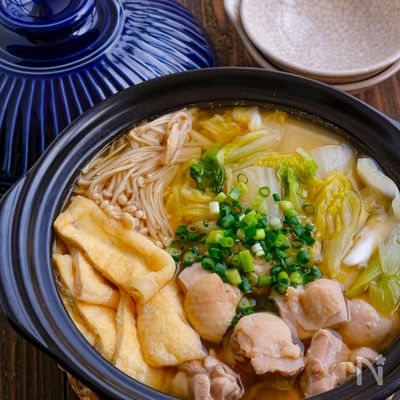 白菜のミルフィーユ鍋♪