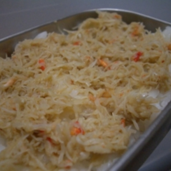 紅ずわい蟹丼マルボシ酢