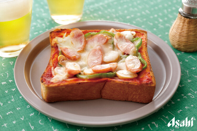 シンプルピザトーストレシピOceanPrincess オーシャンプリンセス