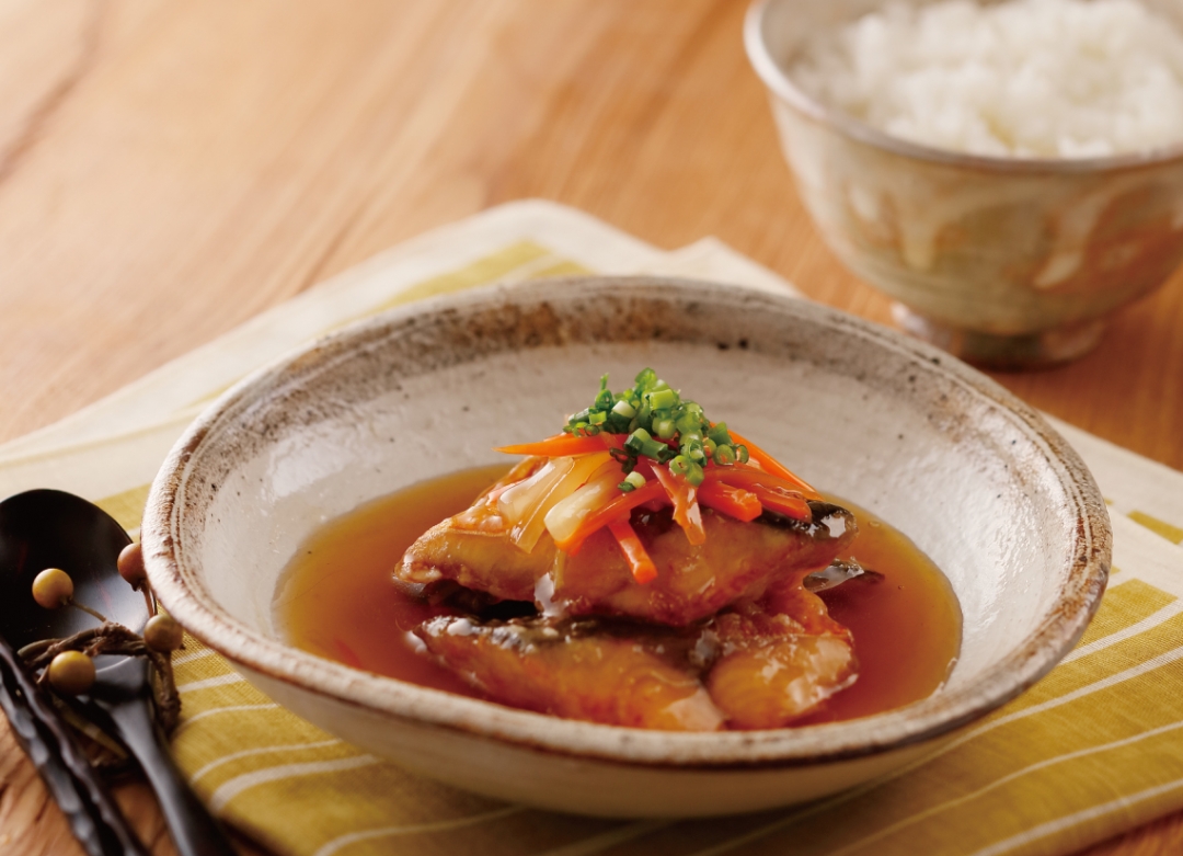 鮭の和風野菜あんかけ