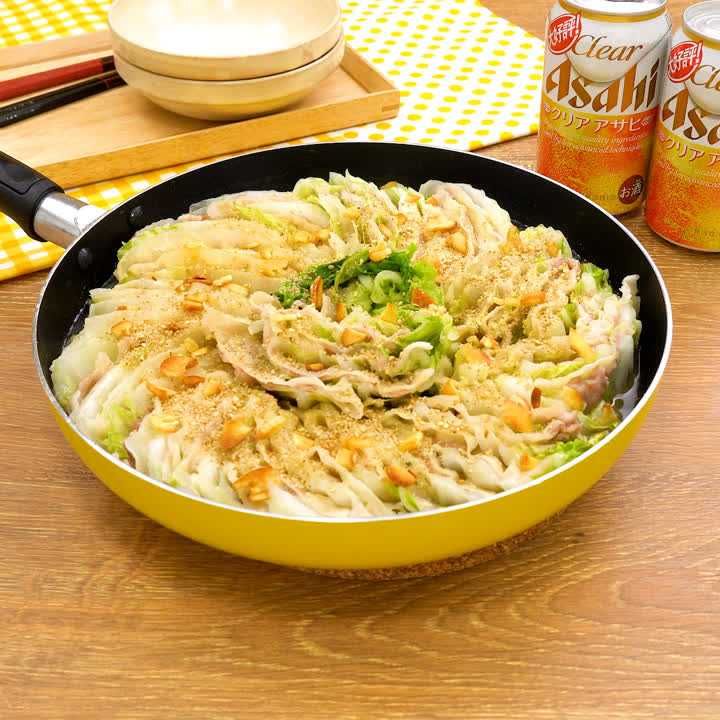 レシピ 豚バラと白菜の♬和風チーズミルフィーユ蒸し♬ - しにゃごはん blog