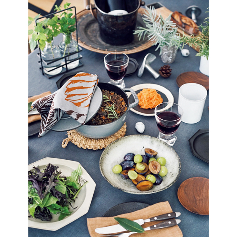 日常の食事を華やかに！テーブルコーディネートが簡単に整うコツ - maturite