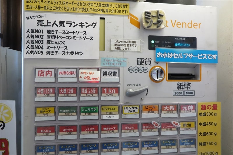 再訪！八王子のデカ盛りパスタ屋 PiaPia