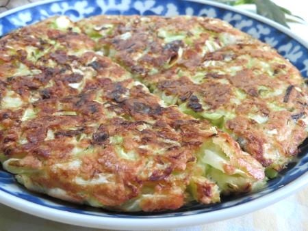 キャベツとニラのチヂミ 卵なしで作る！春キャベツとニラを使う野菜チヂミ♪macaroni マカロニ