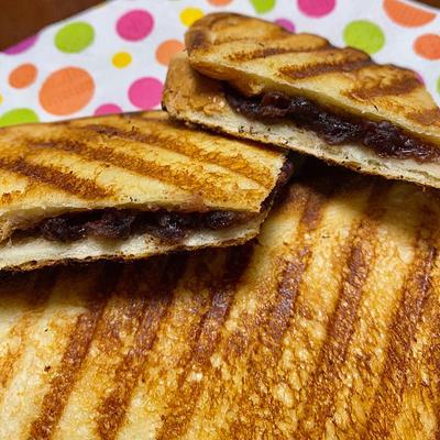 ホットサンドメーカーであんバターサンドクラシル