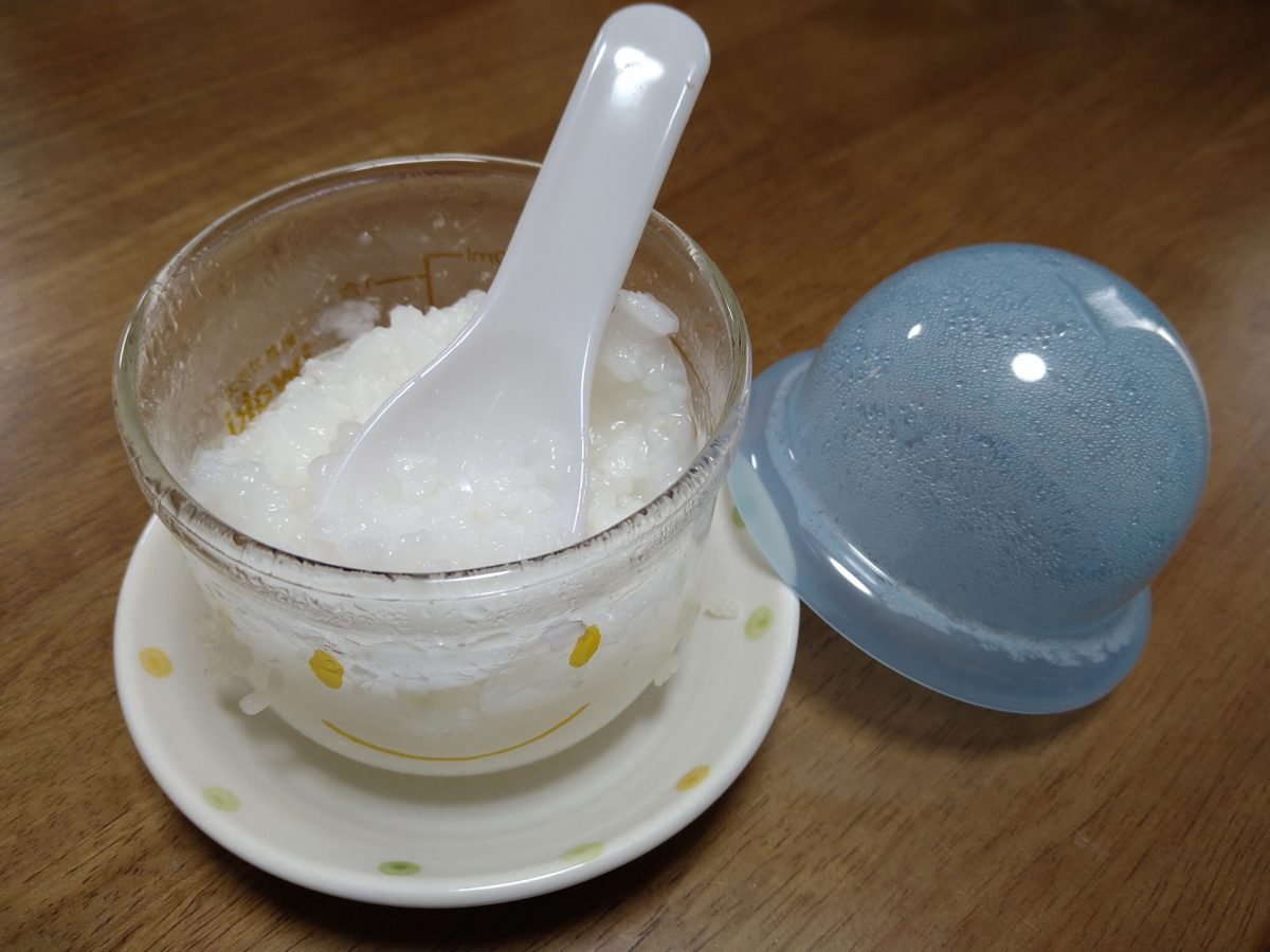 ごはんから電子レンジで作る軟飯離乳食レシピ 管理栄養士監修 パルシステムの育児情報サイト～子育て123～