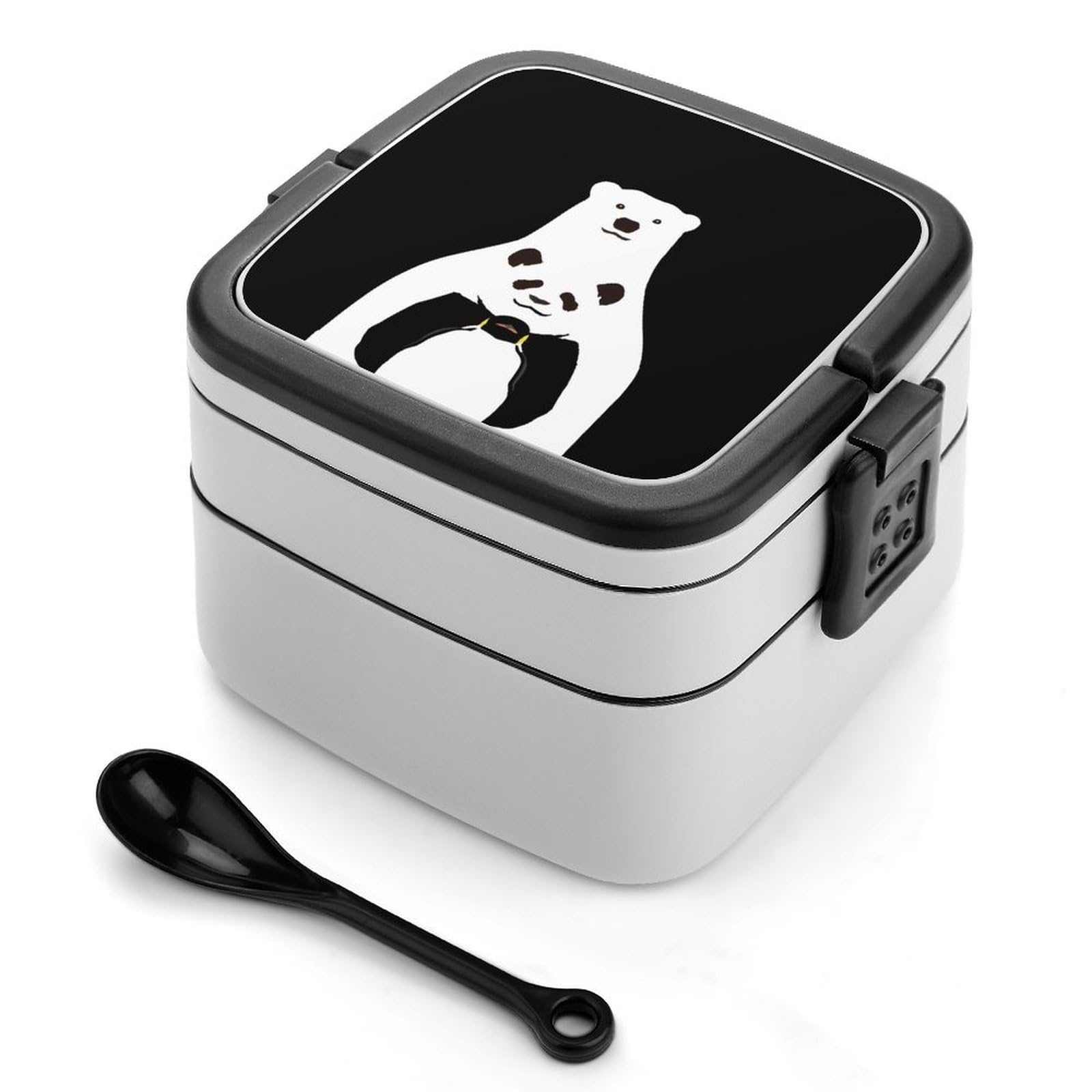 弁当箱コレクション セリアの新しいお弁当箱はシロクマさん♥さっそくお弁当詰めてみました^^♪Vol 95 momomama手づくりLife