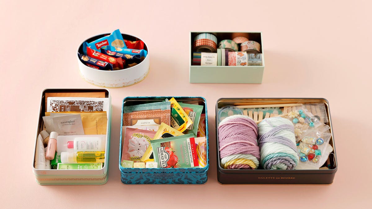 リメイク クッキー缶のおしゃれなアレンジ・飾り方のインテリア実例RoomClip ルームクリップ