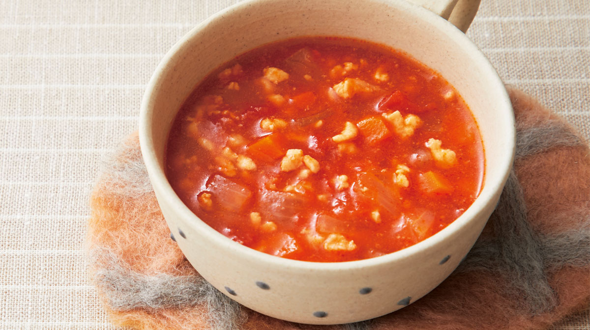 食べるミネストローネ