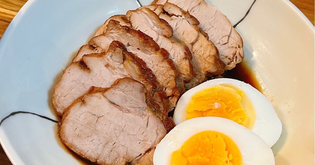 フライパンひとつで作る柔らかい焼豚 チャーシュー のレシピ - drk7jp