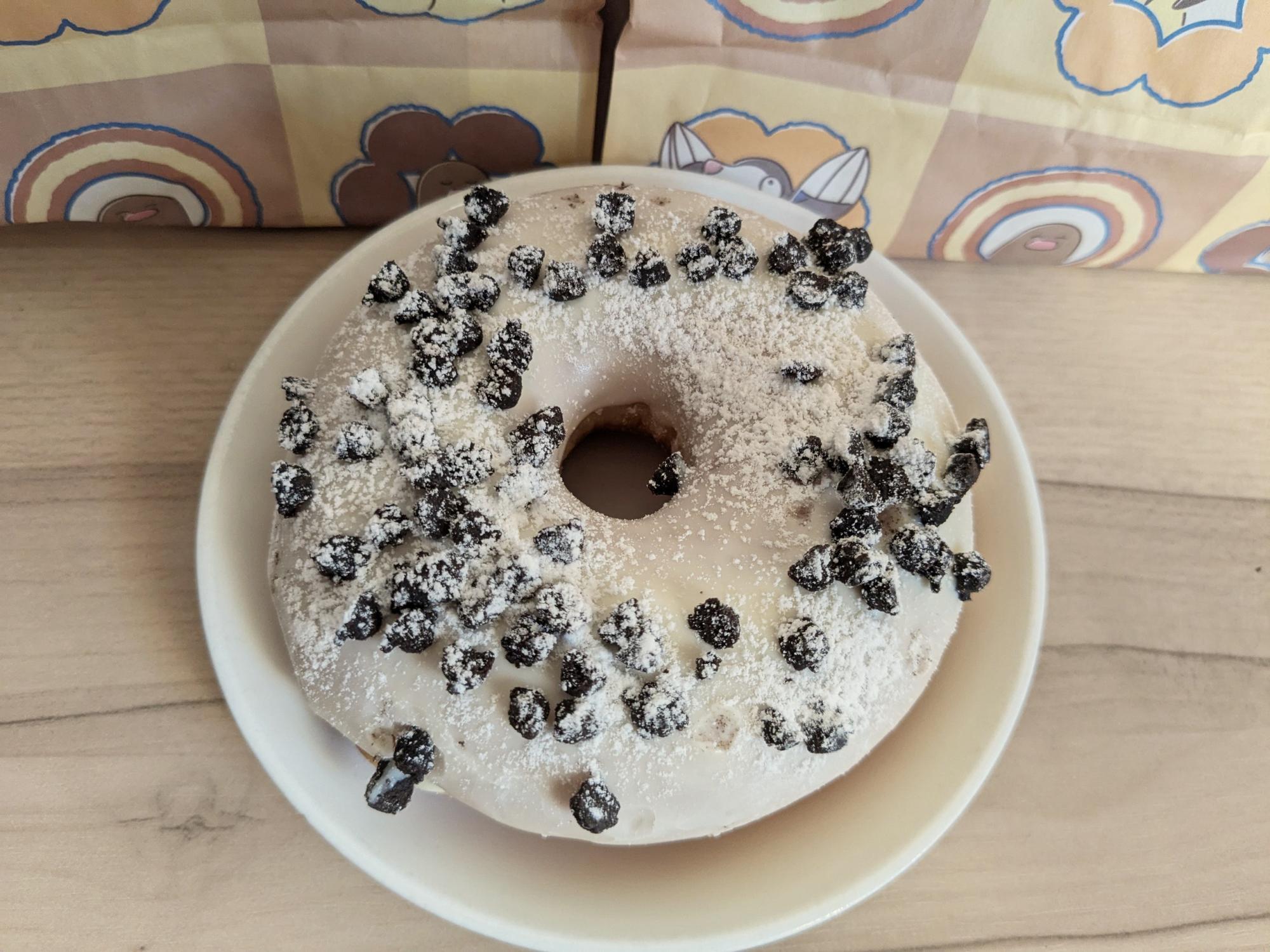 ミスタードーナツ ホワイトチョコリング : itienのべつばらblog