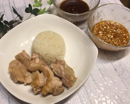 炊飯器にお任せ！カオマンガイ