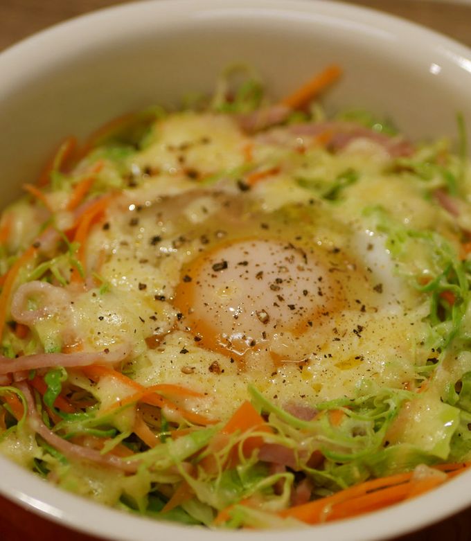 キャベツのナムル風サラダ