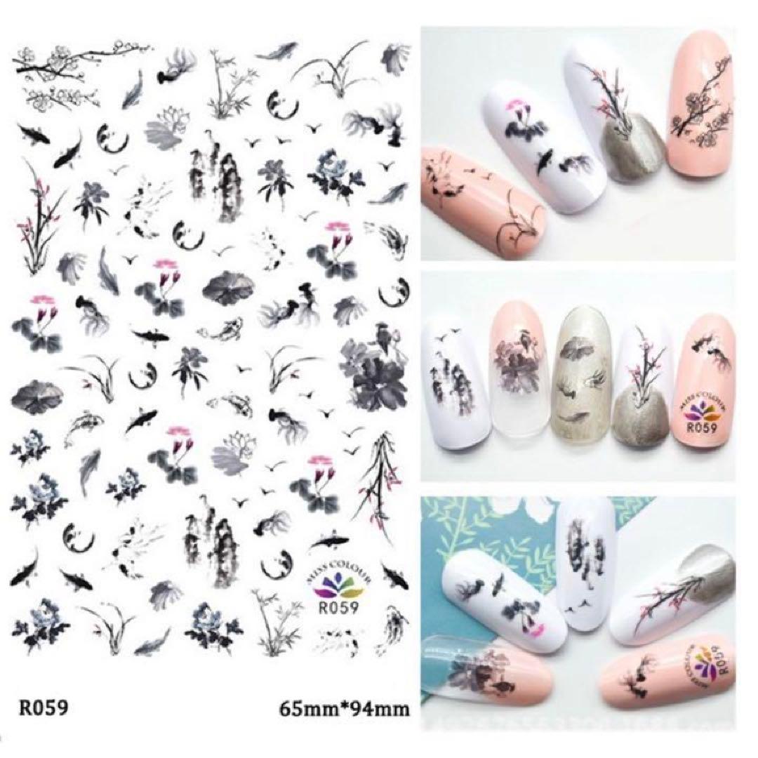 浴衣ネイルのネイルデザインジェルネイルシールDAISO -貼ってみたら想像以上にステキでした❤️ by ちなつ☆貼るだけネイル！ 混合肌LIPS