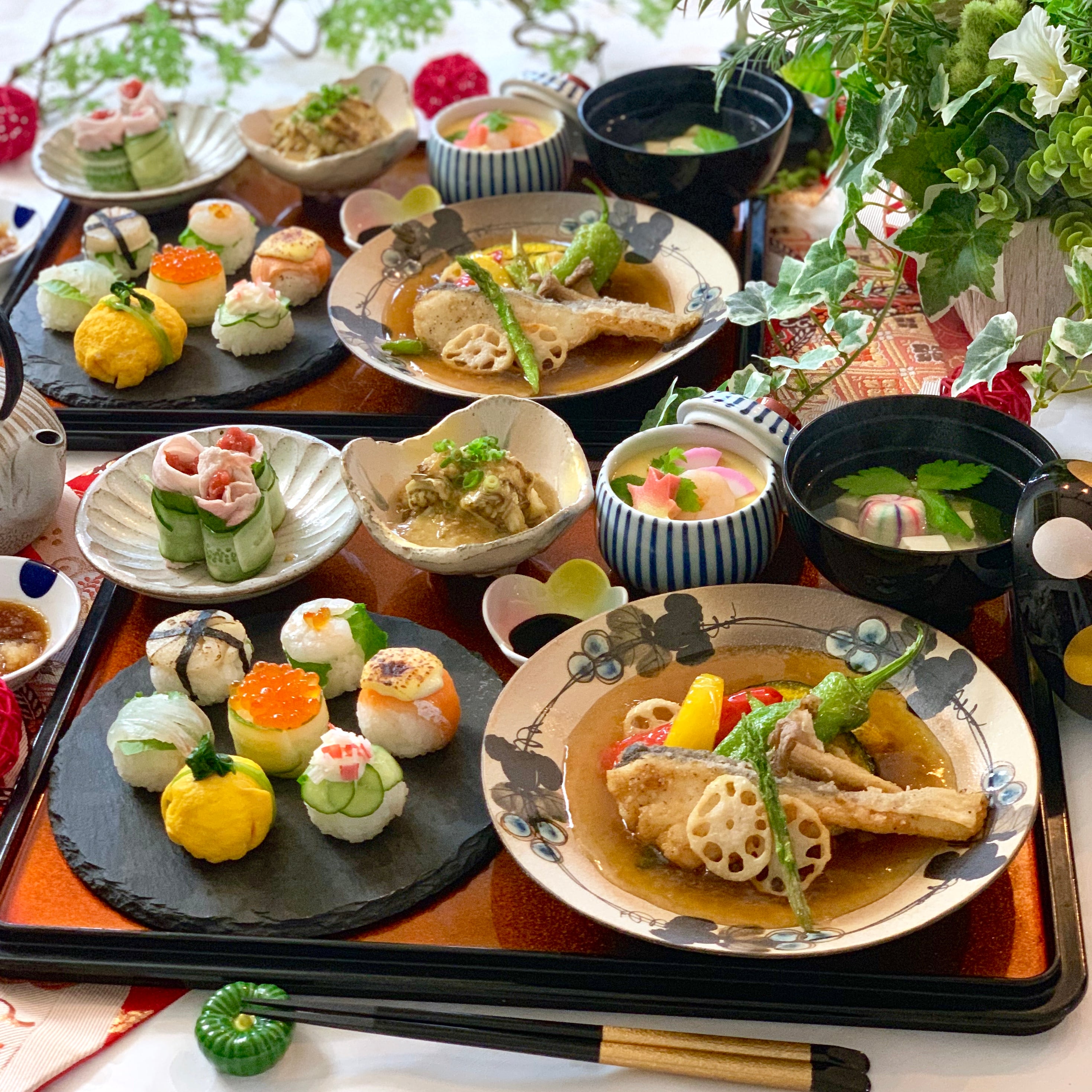 かわいい手まり寿司ヤオコーレシピ by Cooking Support