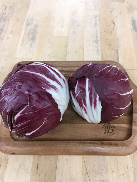 紫キャベツとトレビスのラペサラダ