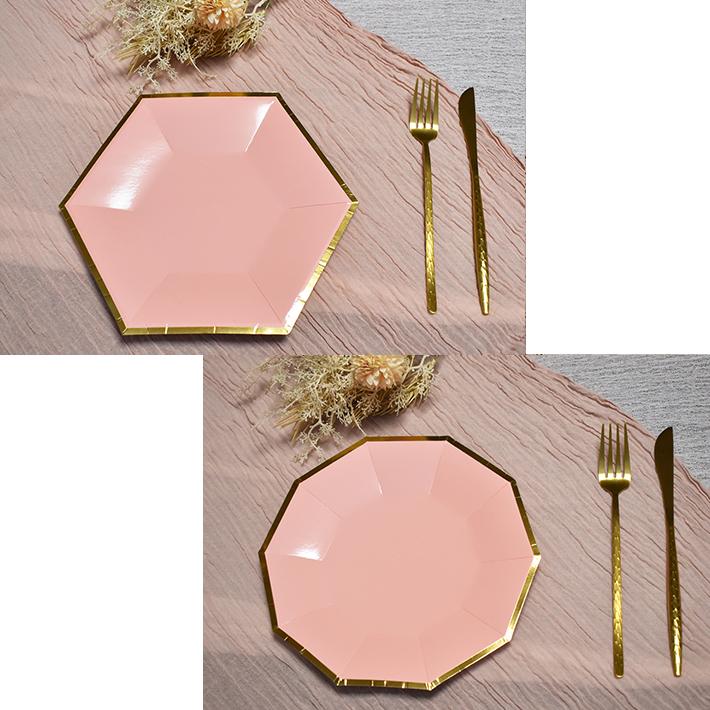 使い捨て皿 プラスティック皿 レースペーパーセット