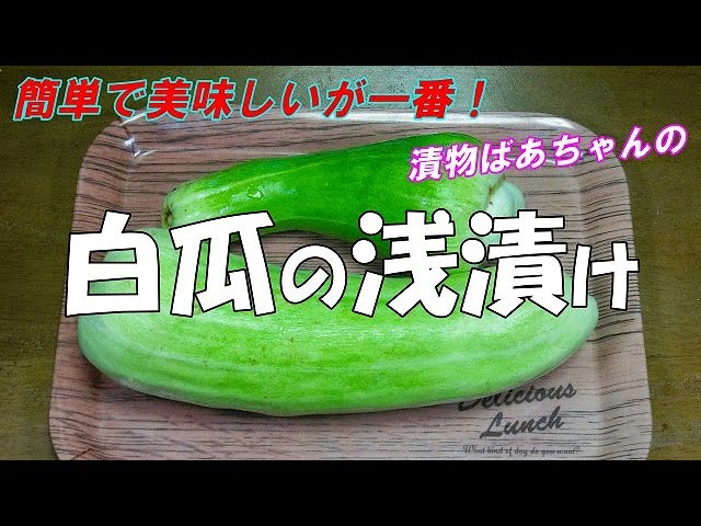 白瓜の粕漬けを仕込んだ！ - やまけんの出張食い倒れ日記