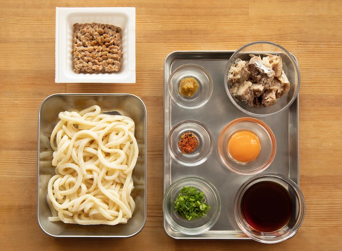 サバの水煮 納豆 釜玉うどん レシピ・作り方 by やっすん - 楽天レシピ