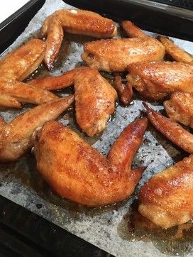 手羽先塩水焼き♪皮はパリッと中はジューシー！1時間漬けて焼くだけ